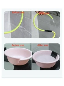 1pc Waterproof Sealing Tape For Leak Repair, Bucket Leak Repair, Pipe Leak Repair, Outdoor Garden Leaky Hose, Pipe Bonding, Sealing, Insulation Tape Repair - Black - View 8