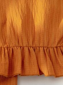 SHEIN Vintaside Kids 2pcs/Set Young Girl Fashionable Casual Fuzzy Ribbed Asymmetric Hem Sweatshirt And Pants Set, Suitable For Outgoing, Vacation, Everyday Wear, Fits Autumn & Spring, Fashion , Cute, Stylish