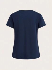 TaskEZ New Winter  Uniform Scrubs Hospital Working Scrubs Coat 3pcs Set  Supplies Nurse Dental Surgery Suit Workwear Navy Blue  Scrubs Uniform Scrub Sets - Navy Blue - View 14