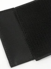 1pc Women Zipper Lumbar Support Waist Protector For Casual Sports Yoga - Waist Shaping, Double-Layer Reinforced - Black - View 6