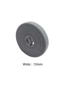 1 Dây buộc tái sử dụng màu xám, Kích thước: 13mm*3m, Thích hợp để sắp xếp cáp máy tính để bàn, cố định dây ổ cắm, bó dây của tháp máy tính, v.v. - Xám - Xem 8