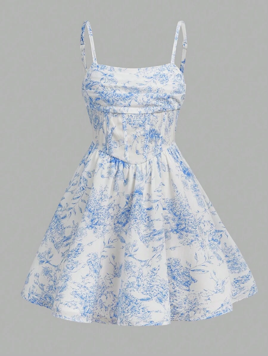 SHEIN Girlism Lässiges, minimalistisches, bequemes, ärmelloses Kleid mit taillierter Taille für Tween Mädchen