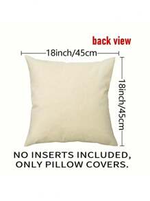 Set Of 4 Christmas Throw Pillow Covers, Woven Linen Blend, Contemporary Style, Festive Printed Designs With Zipper Closure, Machine Washable - Suitable For Various Room Types, Living Room Decor - Multicolor - View 2