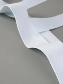 Ropa interior accesorio con tiras anchas huecas de unicolor para hombre