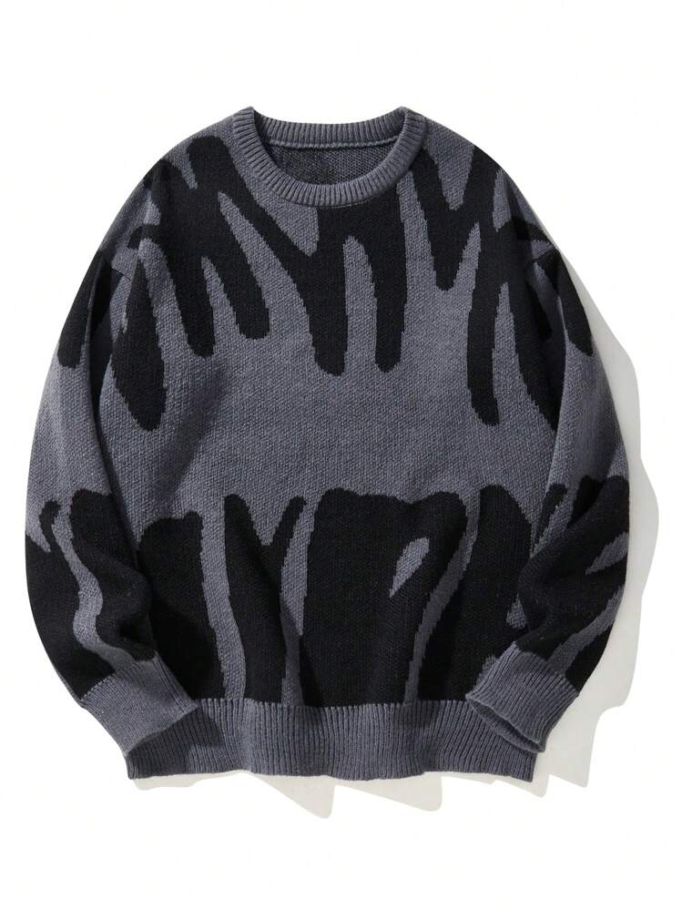 Manfinity Hypemode Men Graphic Pattern Sweater | SHEIN USA