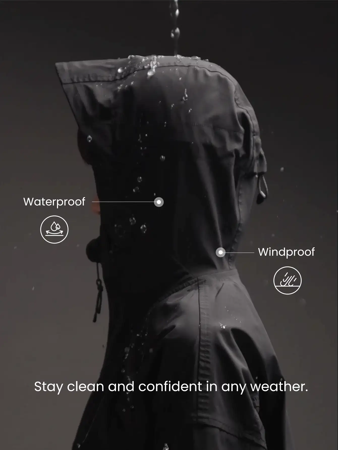 GLOWMODE TechShield Explorer Wind-Proof Hiking Jacket