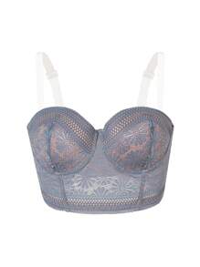 Snug Zone 3pcs/Set Lace Underwire Lingerie Brassiere Set For Women