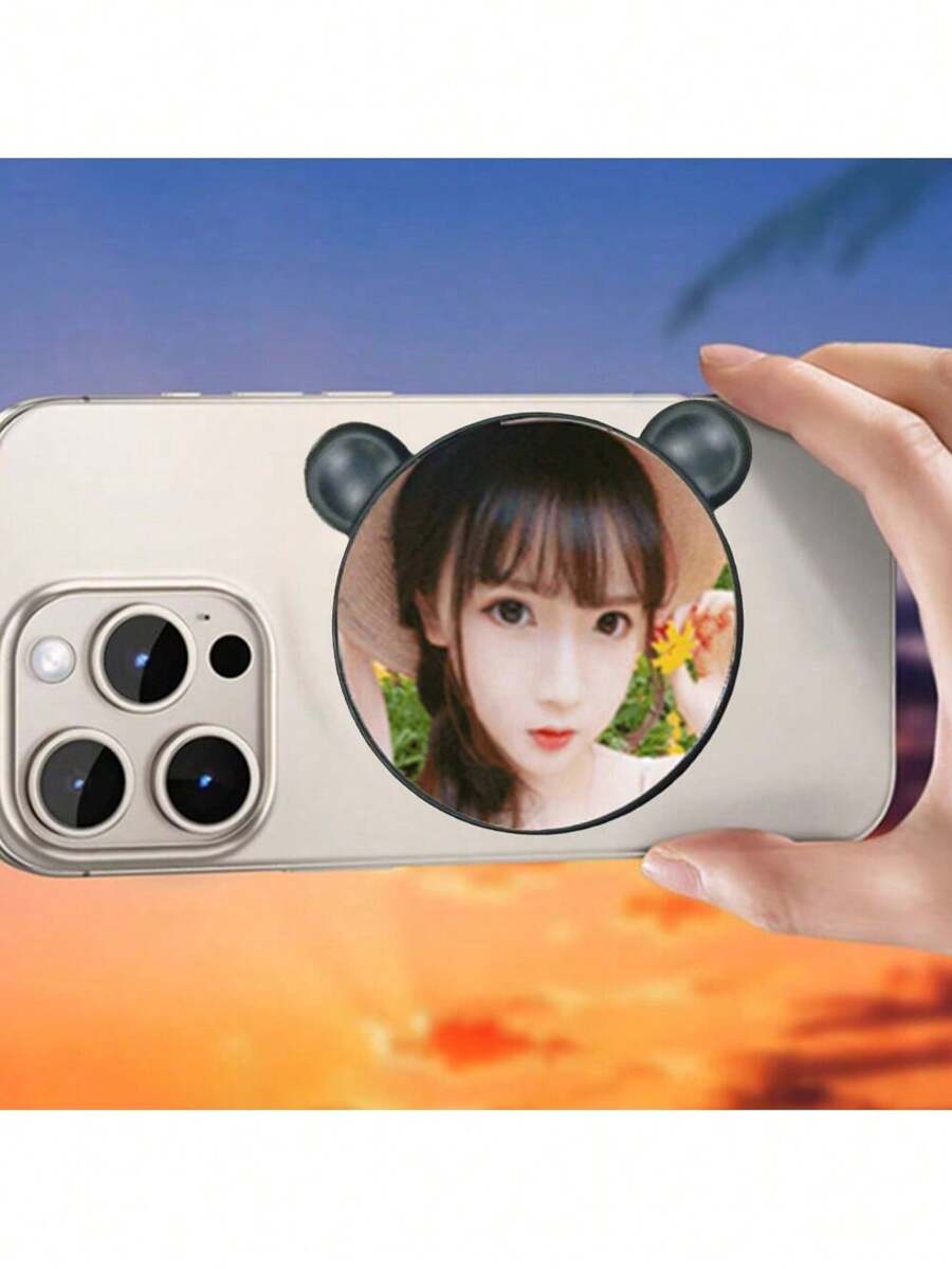 Gương Selfie Từ Tính, Gương Dính Nhỏ Gọn Gương Selfie Vlog Điện Thoại Thông Minh Cho Điện Thoại Tấm Kim Loại Để Chụp Ảnh Selfie Cho Tôi Điện Thoại Samsung Photo Video Selfie, Gương Trang Điểm Mini Di Động