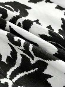 Maija Women's V-Neck Balloon Sleeve Straight Elegant Short Casual Dress Fall Women Clothes