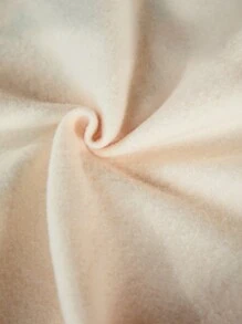 SHEIN Ensemble de 2 pièces pour fille préadolescente : sweat-shirt imprimé de lettres et pantalon, ensemble de sport décontracté - Nude - Voir 4