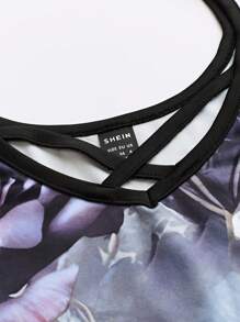 EMERY ROSE 女式印花针织连衣裙 - 彩色 - 查看 7