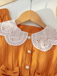 SHEIN Vintaside Kids 2pcs/Set Young Girl Fashionable Casual Fuzzy Ribbed Asymmetric Hem Sweatshirt And Pants Set, Suitable For Outgoing, Vacation, Everyday Wear, Fits Autumn & Spring, Fashion , Cute, Stylish