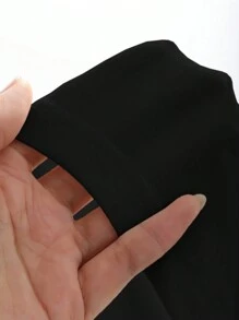 Livesso 撞色圆领修身女式短袖T恤夏季学院风上衣