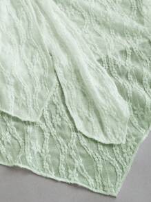 Sweetra Lace-Up Sleeveless Top, Summer - Green - View 5