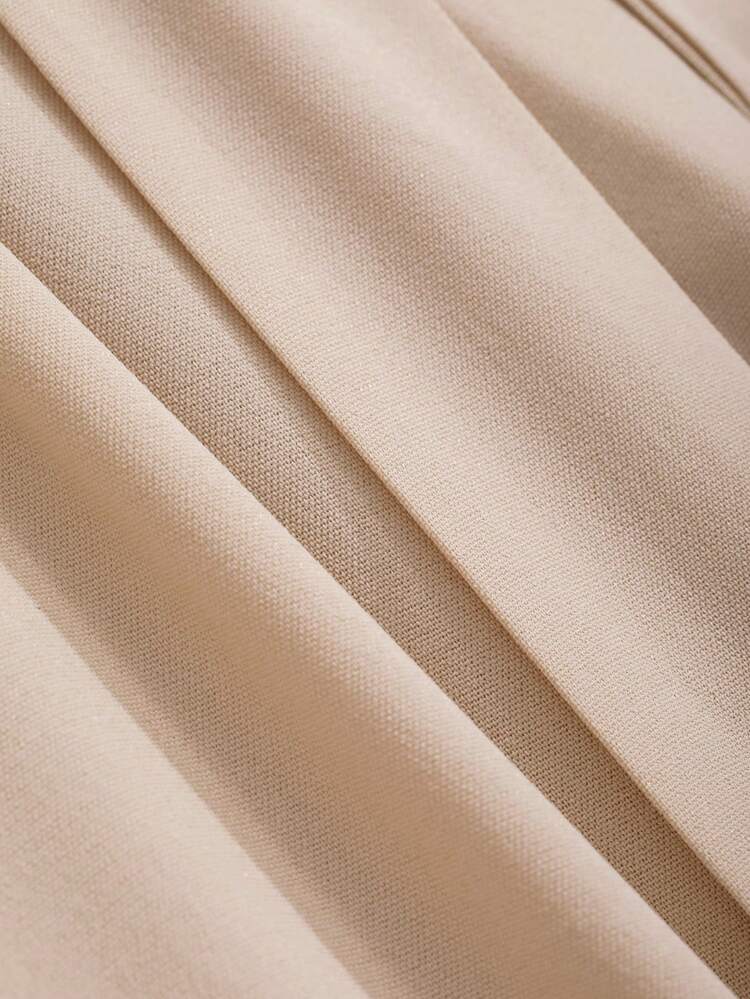 2pcs Ladies Business Casual Tie Blouse And Pants Set