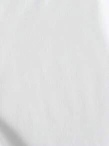 Áo thun tay ngắn in hình ma và bí ngô ngộ nghĩnh cho bé gái vào dịp Halloween, mùa hè - trắng - Xem 6