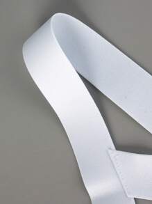 Ropa interior accesorio con tiras anchas huecas de unicolor para hombre