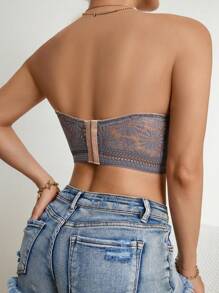 Snug Zone 3pcs/Set Lace Underwire Lingerie Brassiere Set For Women