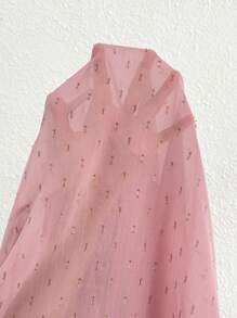 Celure Plus Size Women's Elegant Long Sleeve Tie Neck Blouse, Spring And Summer