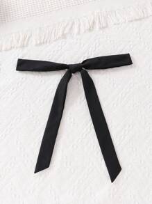 Black Snug Fit Jumpsuit With Ruffle Top, Waist Tie Bow Belt, Mid-Waist Design
