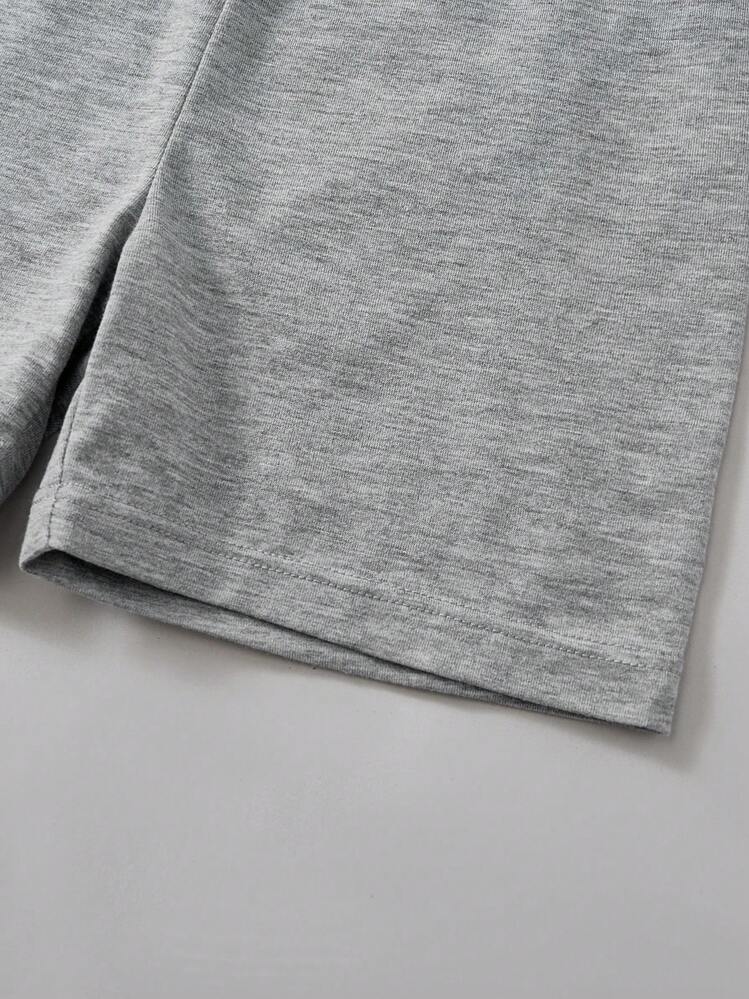 SHEIN 3 piezas/paquete Shorts deportivos simples y cómodos para niñas preadolescentes - Multicolor - Añade 4