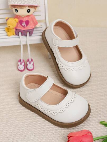 1 par de zapatos planos casuales y de moda para niñas, ideales para primavera y otoño