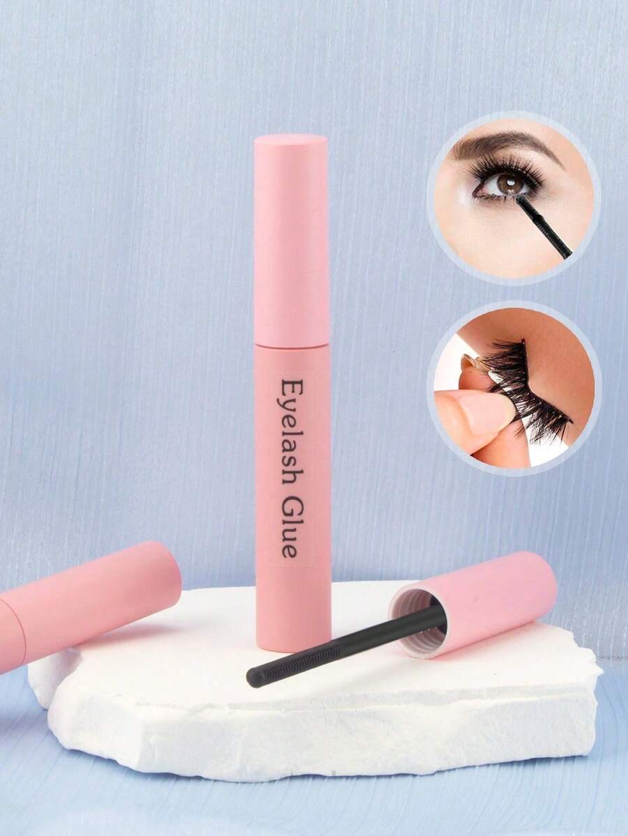 1pc Keo dán mi giả chuyên nghiệp mới nâng cấp 6ml, giữ siêu chắc và lâu trôi trong 72 giờ, Keo dán mi không chứa mủ cao su, không thấm nước, khô nhanh, dịu nhẹ và không gây kích ứng, Keo dán mi phù hợp cho mi giả dạng dải cá nhân Keo dán mi phù hợp cho người mới bắt đầu có mắt nhạy cảm Mỹ phẩm mắt mi giả tự làm (màu đen)