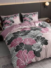 3pcs/Set Multi-Color Polyester Digital Printing Duvet Cover Set - Multicolor - View 5