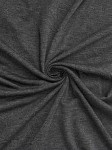 NU&NOW 大码女式休闲南瓜印花圆领短袖 T 恤，夏季 - 灰色 - 查看 4