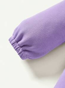 Cozy Pixies Set de haine de toamnă 2 bucăți pentru fetiță drăguță pisică grafică cu gât rotund și jambiere