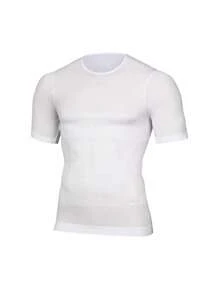 Débardeur pour hommes, chemise sans manches musclée, chemise de gym, chemise d'entraînement athlétique, t-shirt de course pour hommes - Blanc - Voir 8