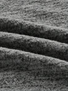 SHEIN 孕妇春秋休闲褶皱修身长袖 T 恤