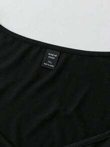 SHEIN Clasi Plus Size Women Halloween Printed Dress - Multicolor - View 6