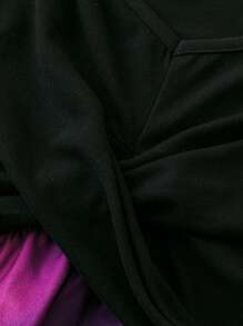 SHEIN Clasi Plus Size Women Halloween Printed Dress - Multicolor - View 7