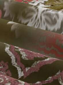 SHEIN ICON Spaghetti Strap Floral All-Over Print Bow Decor Casual Blouse - Multicolor - View 5