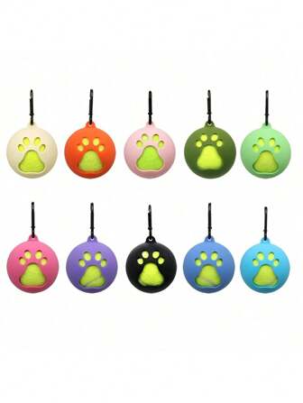 狗玩具球架 - 皮带附件，免提，宠物玩具，硅胶，轻便，适合所有品种和尺寸，适合标准网球