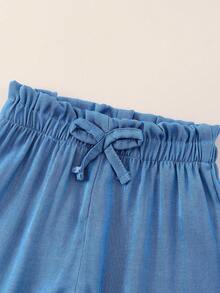 Quần Jeans Ống Rộng Dáng Rộng Cho Nữ, Vải Mềm Thoáng Khí, Phù Hợp Với Mọi Mùa - Màu xanh lam - Xem 5