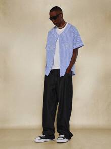 SUMWON Denim Loose Fit Jean - Black - View 1