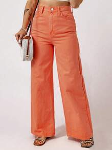 女士街头宽松阔腿裤，夏季休闲度假长裤