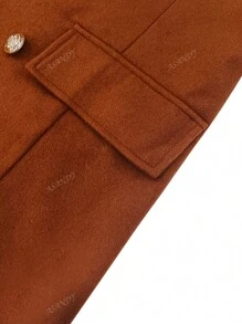 Women's Thickened Double-Sided Coat, Autumn/Winter