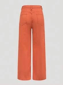 女士街头宽松阔腿裤，夏季休闲度假长裤