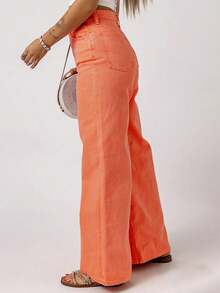 女士街头宽松阔腿裤，夏季休闲度假长裤