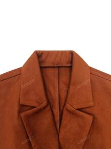 Women's Thickened Double-Sided Coat, Autumn/Winter