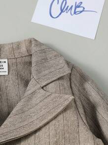 Souflis Souflis 3 件套男婴绅士风格西装外套、背心和裤子套装，春秋季休闲西装