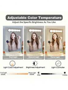 LED Vanity Lights For Mirror 5 Bulbs 3 Color Modes Brightness Dimmable  USB Power Makeup Cosmetic Table Dressing Light For Bathroom Dressing Room Christmas Gift - Multicolor - View 6