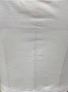 Modelyn Women's Spring & Summer Patchwork Butterfly Applique Mesh Asymmetric Hem Elegant Blouse Fall Cloth For Women - White - View 8