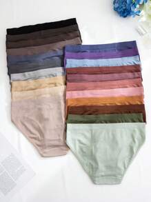 Snug Zone 21pcs Seamless & Comfy Triangle Briefs - Multicolor - View 2