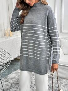 Chiquease New Loose Knitted Pullover Sweater For Women, Oversized European And American Style, Fashion Classic Knitwear, Autumn Winter  Fall Outfit