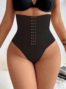 SHEIN Women Shaping Slip Underpants - Bottom - Black - View 5