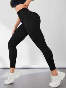 Yoga Sxy 3件套无缝高弹力运动紧身裤瑜伽女裤 - 彩色 - 查看 2